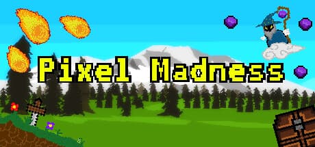 Pixel Madness:2Dクリックアドベンチャーでクラフト、変成、探索を体験