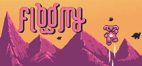 Floomy:愛らしいウサギの危険な精密プラットフォーマーの冒険