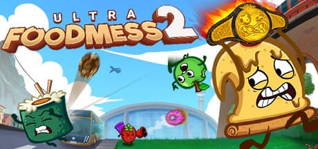 Ultra Foodmess 2: ダッシュアクションで世界を巡るハチャメチャ料理バトル!