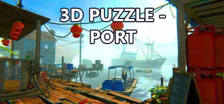 3D PUZZLE - PORT: Build Your Dream House Piece by Piece