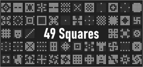 49 Squares: 達成感あふれるリラックス系ミニマルパズル