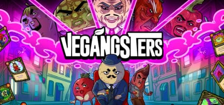 Vegangsters: Roguelike Deckbuilder with Synergistic Gadgets