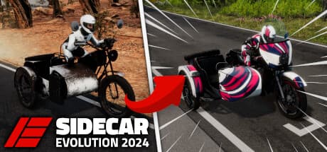 Sidecar Evolution 2024: Multiplayer Racing with Procedural Terrains