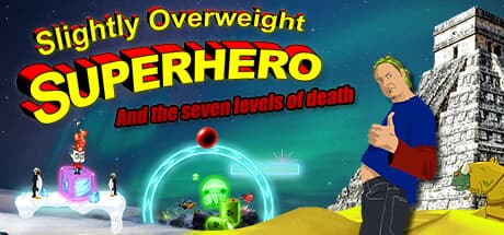Slightly Overweight Superhero: A Sci-Fi Platformer Journey Through Death