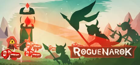 Roguenarok:タイニーヴァイキング兵と戦う弾幕MOBA