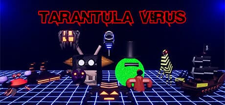 タランチュラウイルス：デジタル世界のトップダウンシューターローグライク