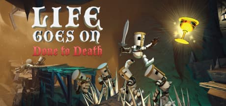 Life Goes On: Done to Death: 騎士を犠牲にしてパズルを解く、ブラックユーモア満載のプラットフォーマー