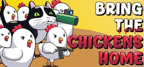 Bring The Chickens Home:ニワトリを家に連れ帰ろう!弾幕サバイバルアクション
