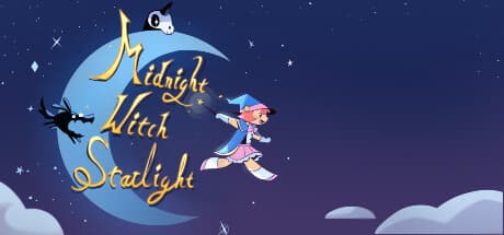 Midnight Witch Starlight: Magical Girl Run-and-Gun Adventure