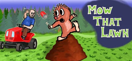 Mow That Lawn: A Hilarious Side-Scrolling Shooter Adventure