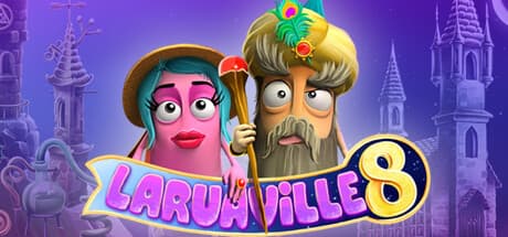 Laruaville 8: Build a Town with Match 3 & Solitaire Challenges