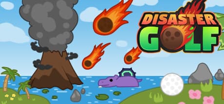 Disaster Golf: 自然災害をミニゴルフコースに解き放て