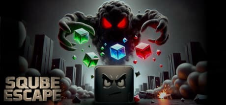Sqube Escape: Reconstruct the Crystal in a Challenging Adventure