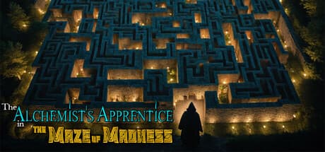 The Alchemist's Apprentice in the Maze of Madness: A Dungeon Crawl Puzzle