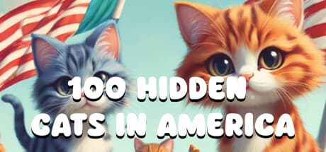 100 Hidden Cats in America: アメリカの隠された猫たちを探す、心安らぐ探索アドベンチャー