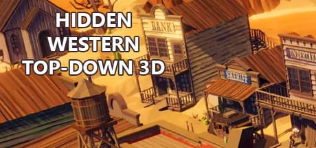 Hidden Western: Top-Down 3D - 美しい場所で隠されたオブジェクトを探すカジュアルアドベンチャー