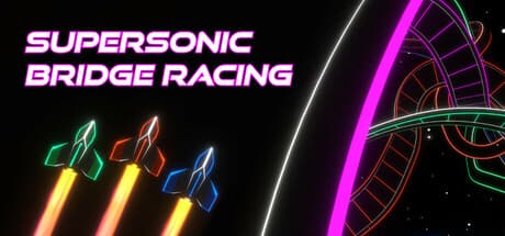 Supersonic Bridge Racing: Build Your Own Track in Futuristic Races