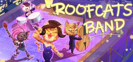 Roofcats Band - Suika Style：屋根の上で奏でる猫たちの音楽パズル