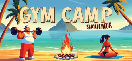 Gym Camp Simulator: Build Your Tropical Fitness Haven