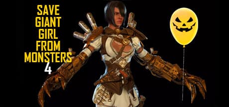 Save Giant Girl from Monsters 4: Helicopter Action & RPG Adventure