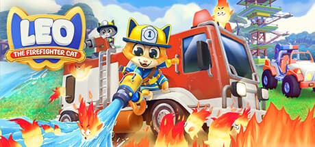 Leo: The Firefighter Cat - 炎上する街を救え!子猫ヒーローの大冒険