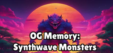 OG Memory: Synthwave Monsters - 懐かしのシンセウェーブで記憶力に挑戦!