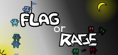Flag or Rage: Physics Platformer for Up to 8 Players