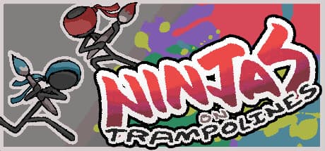 Ninjas on Trampolines: Splatter Your Friends in a Colorful Arena Fighter