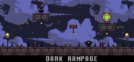 DARK RAMPAGE: Dive into a Perilous 2D Platformer Adventure