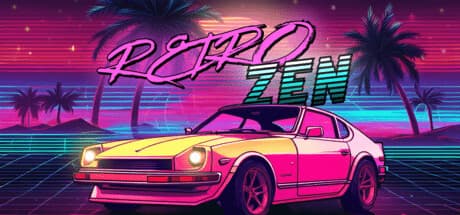 RetroZen：80年代を象徴的な車とネオンの夜で駆け抜けよう