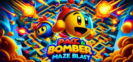 Pac and Bomber: Maze Blast - 爆発的アーケードアクション!