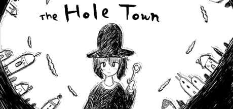 The Hole Town: A Short, Surreal Hand-Drawn Visual Novel