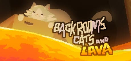 Backrooms Cats and Lava:溶岩に包まれた洞窟からの脱出パズル