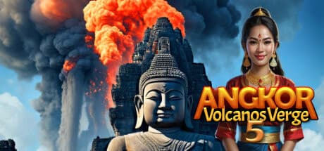 Angkor 5: Volcano's Verge:神秘の島を救うための宝石マッチパズル
