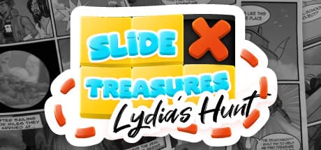 Slide Treasures: Lydia's Hunt - Unravel Mysteries with Sliding Puzzles