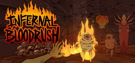 Infernal Bloodrush: Burn Demons in this Free-to-Play Boomer Shooter