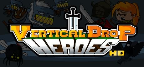 Vertical Drop Heroes HD:ローカル協力プレイ対応の自動生成プラットフォーマーRPG