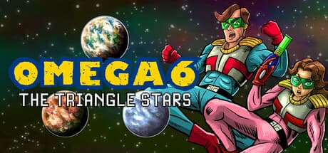 OMEGA 6 The Triangle Stars:レトロフューチャーな冒険RPG