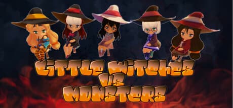 Little Witches vs Monsters:Thiago Cesário Machado開発のアドベンチャー・アクションタイトル