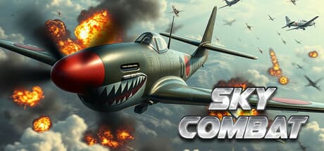 Sky Combat: WWII Warplane Races - High-Speed Aerial Dogfights