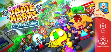 スーパーインディーカーツ:インディーゲームクロスオーバーのレトロレーシング
