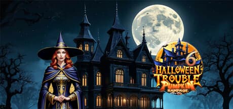 Halloween Trouble 6: Pumpkin Rampage CE - A Witch's Match-3 Quest