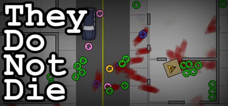 They Do Not Die: クリムゾンタイガーランドの呼び声 - 見下ろし型2Dゾンビシューター
