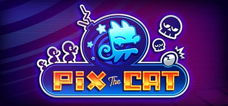 Pix the Cat:友達と白熱のアーケードアクション