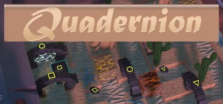 Quadernion：アイソメトリックパズルアドベンチャーで迷宮を滑走せよ
