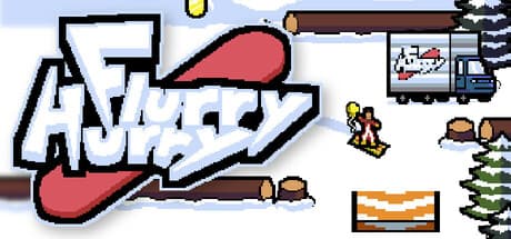 FlurryHurry!: 迫りくる雪崩を避けろ！ハイスピードアーケードアドベンチャー