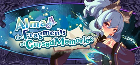 Alma and the Fragments of Cursed Memories:魔法で敵を撃破するターン制RPG