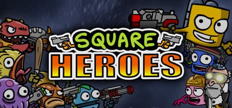 Square Heroes: Galactic Tournament Twin-Stick Shooter
