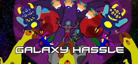Galaxy Hassle: 悪の科学者を追うストーリー重視の固定画面シューター