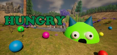 Hungry：カラフルなマルチプレイヤーアクションで勝利のために食べ尽くせ！